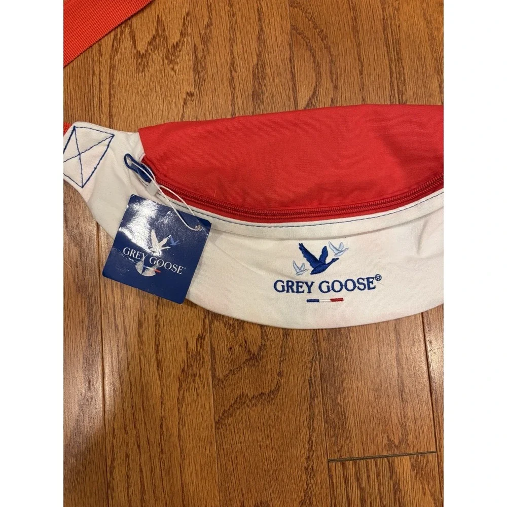 Grey Goose Fanny Pack Waist Bag Red White And Blue Adjustable Promo Bag New